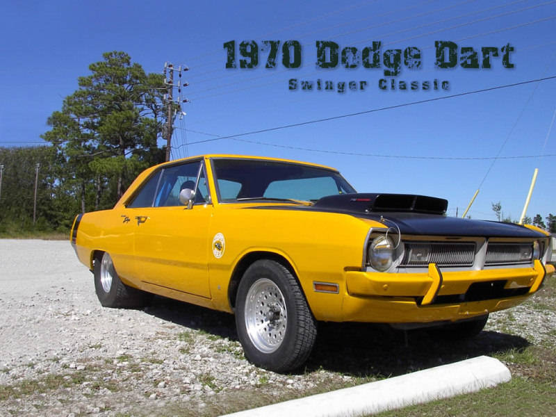 Cette Dodge Dart Swinger de 1970 a été aidée dans son développement et ses ventes par le