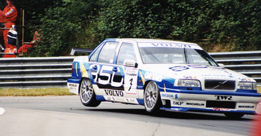 Rickard Rydell Volvo 850 20v BTCC Brands Hatch 30 juin 1996