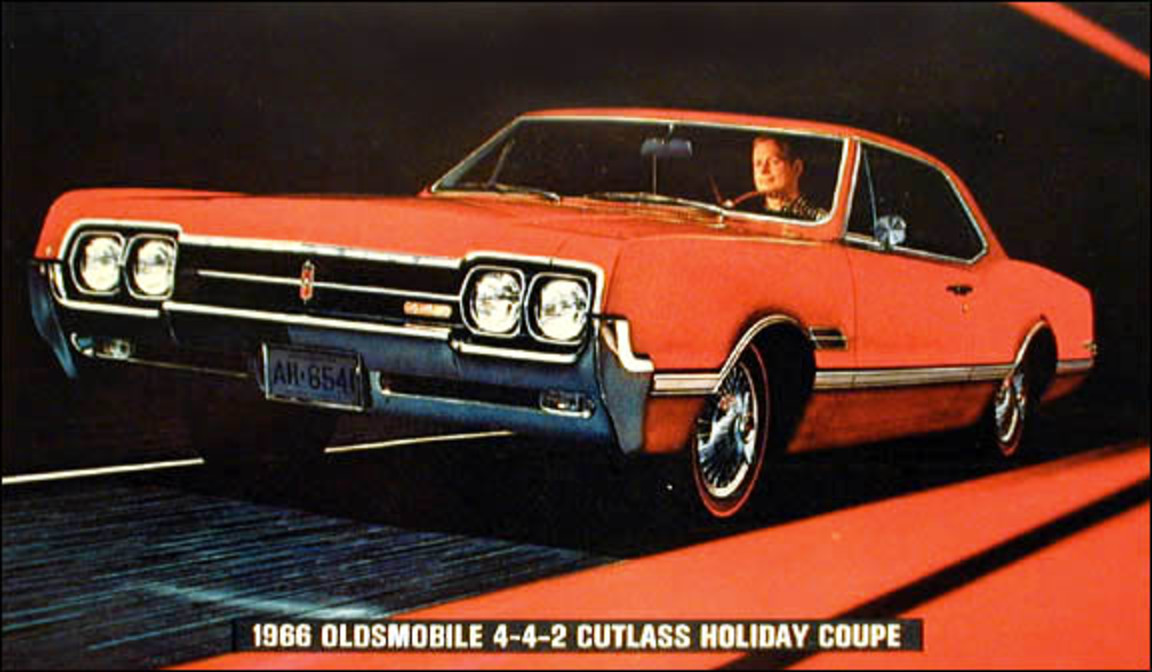 Coupe Oldsmobile 4-4-2. Voir Télécharger le fond d'écran. 576x336. Commentaire
