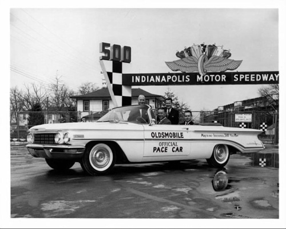 Fred Cady #214 1960 Oldsmobile Indy Pace Car - Fred Cady - Décalcomanies Fred Cady
