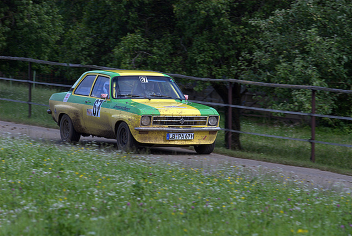 Opel Ascona Rallye historique