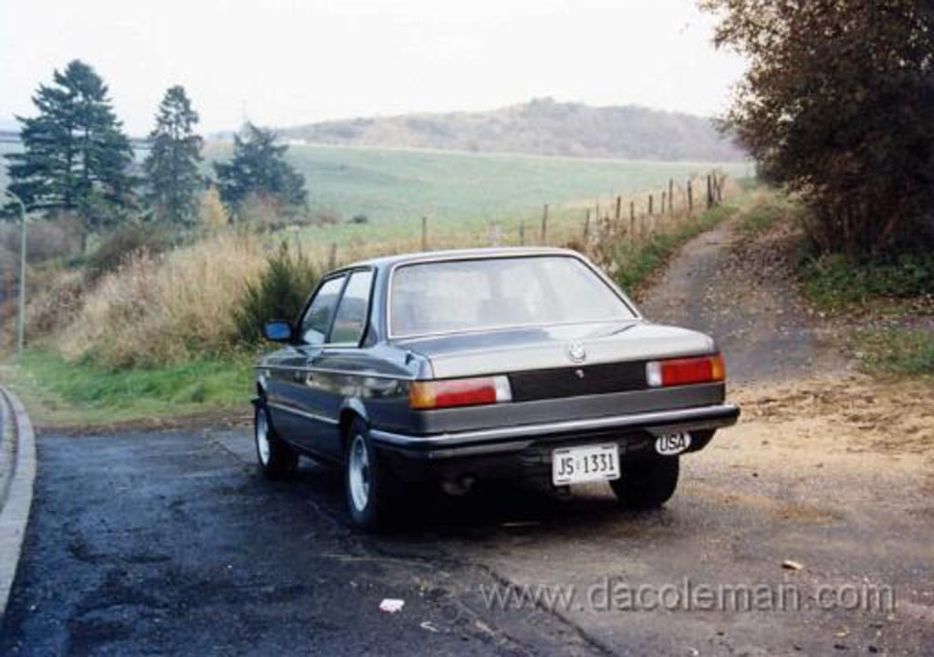 Pruem, Dausfeld, 1981 BMW 315 que j'ai possédée, 19880521, 02.jpg