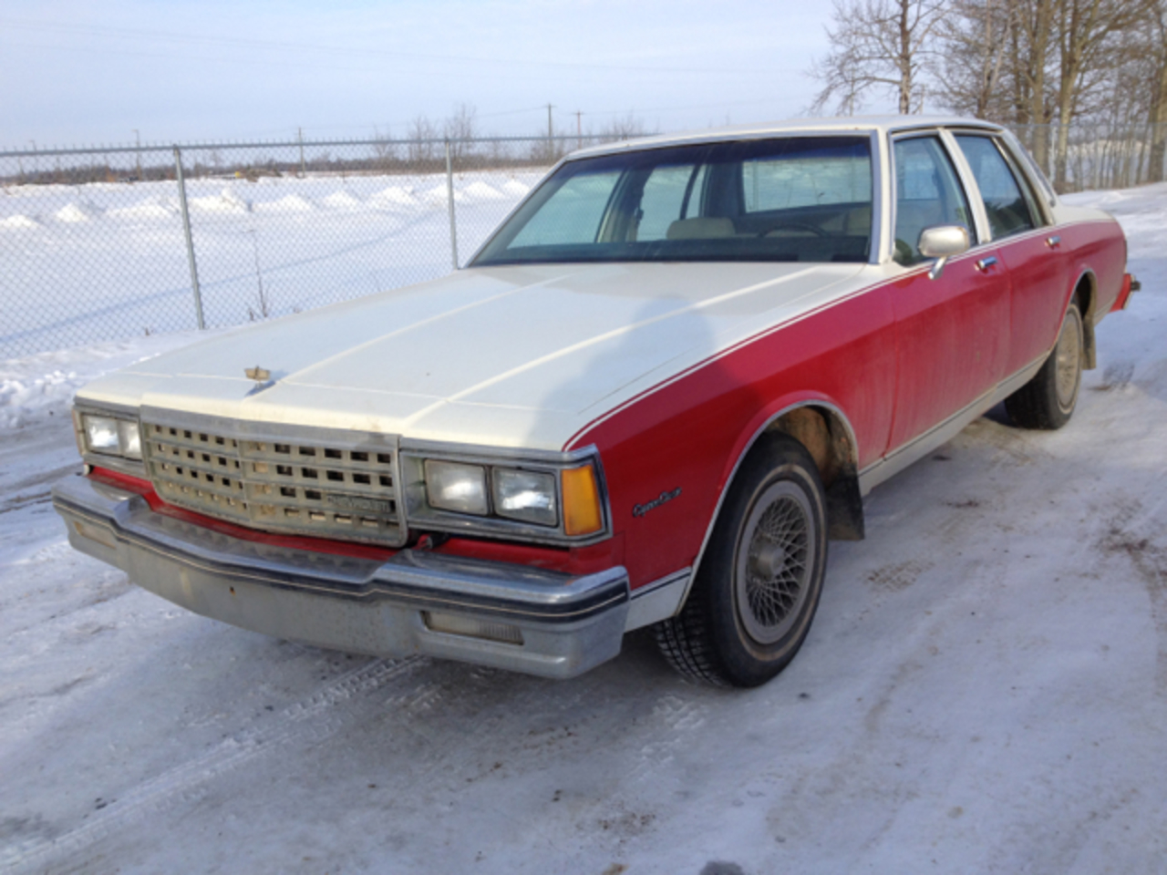 Housse De Voiture Sur Mesure Pour Chevrolet Caprice Berline 1991-1996 - Grise - Étanche - Neuf