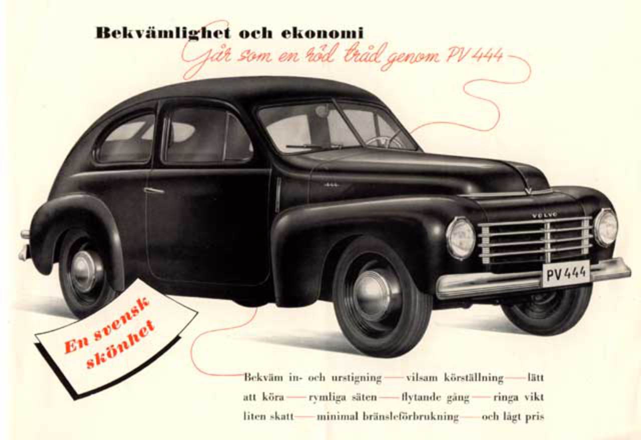 Volvo PV 444 A, introduite fin 1946