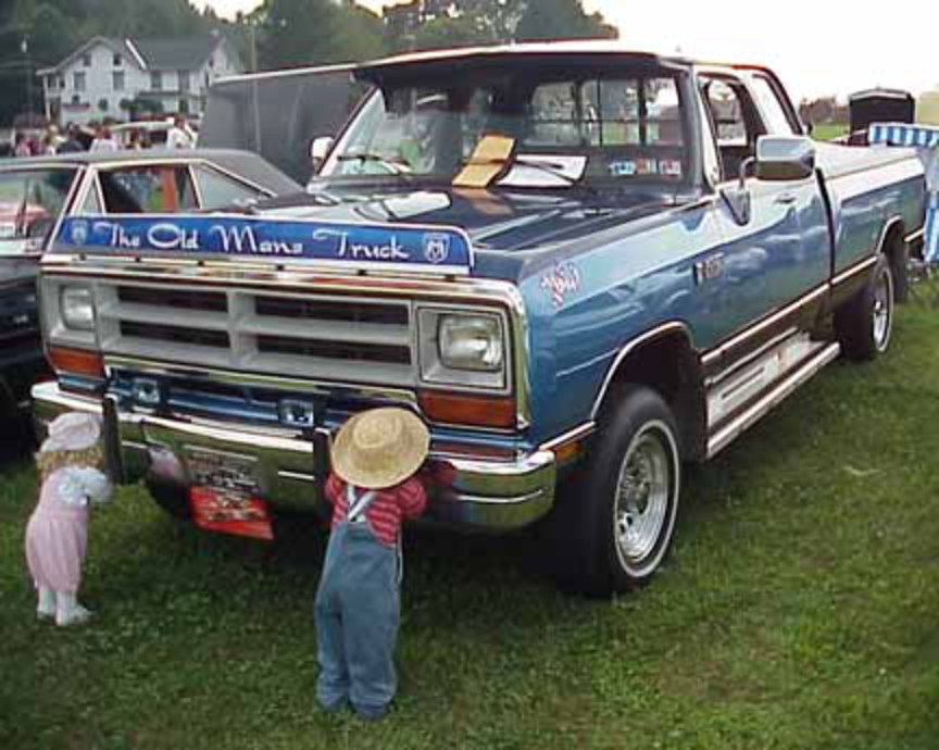 Le Pick-up Dodge de George. Slatedale
