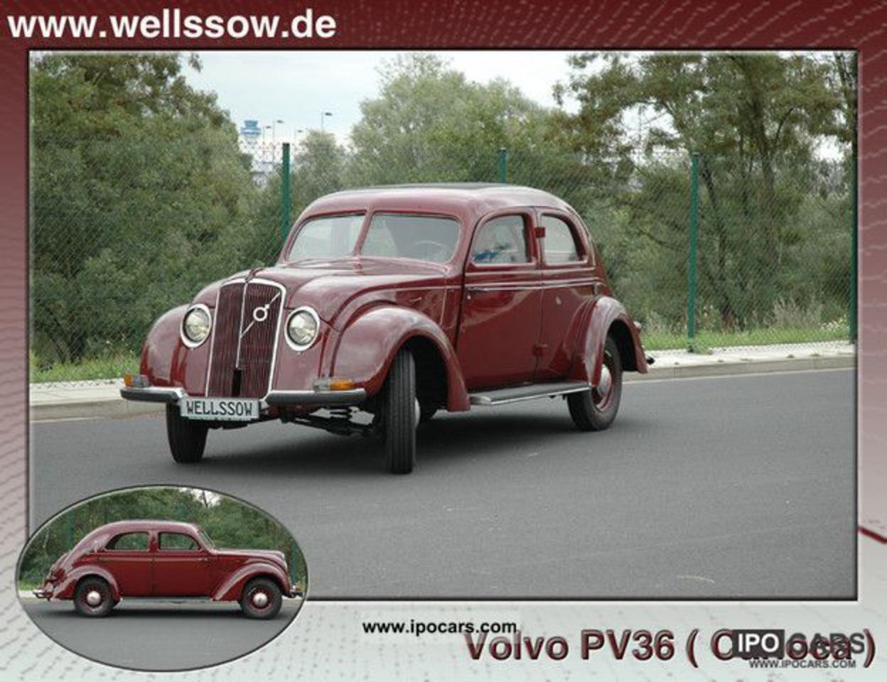 1936 Volvo PV36 Limousine Carioca
