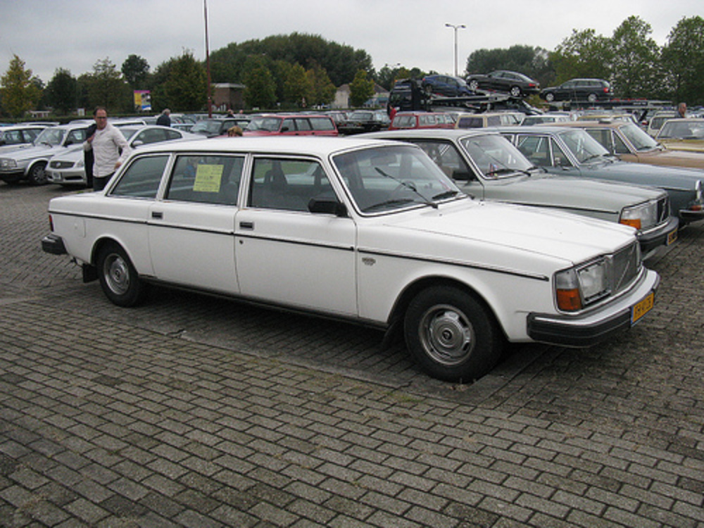 Volvo 264 TE. Volvo Klassiekers Beurs, Utrecht