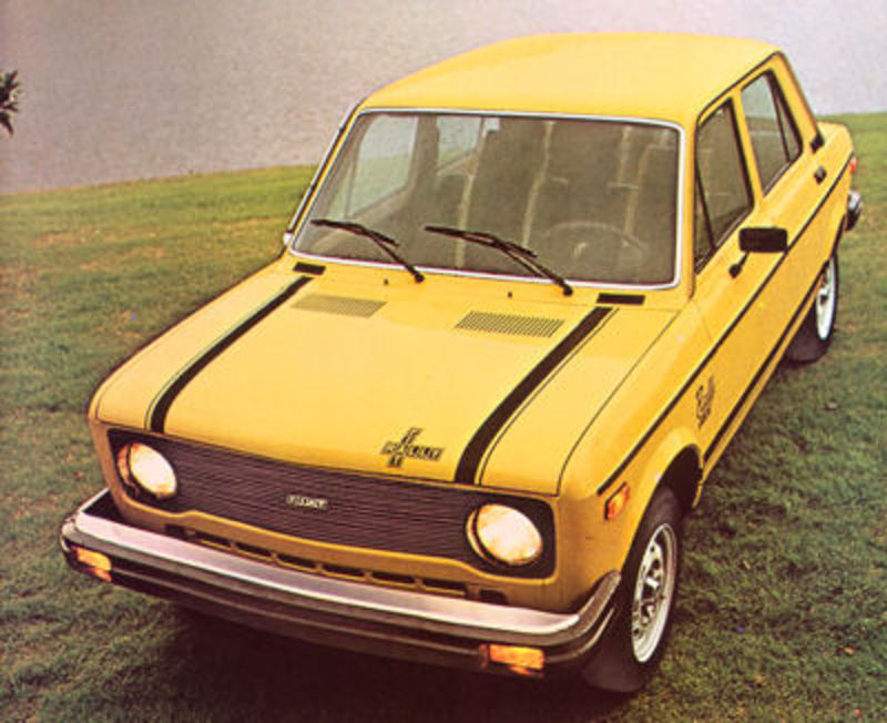 Rally-4 - TÃ¼RIGE Limousine mit Ausstattung Ã¤hnlich dem Fiat 128 Abarth