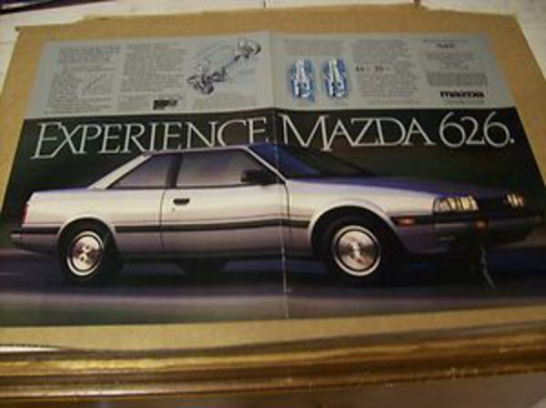1984 Mazda 626 Sport Coupé Publicité Annonce Vintage / eBay