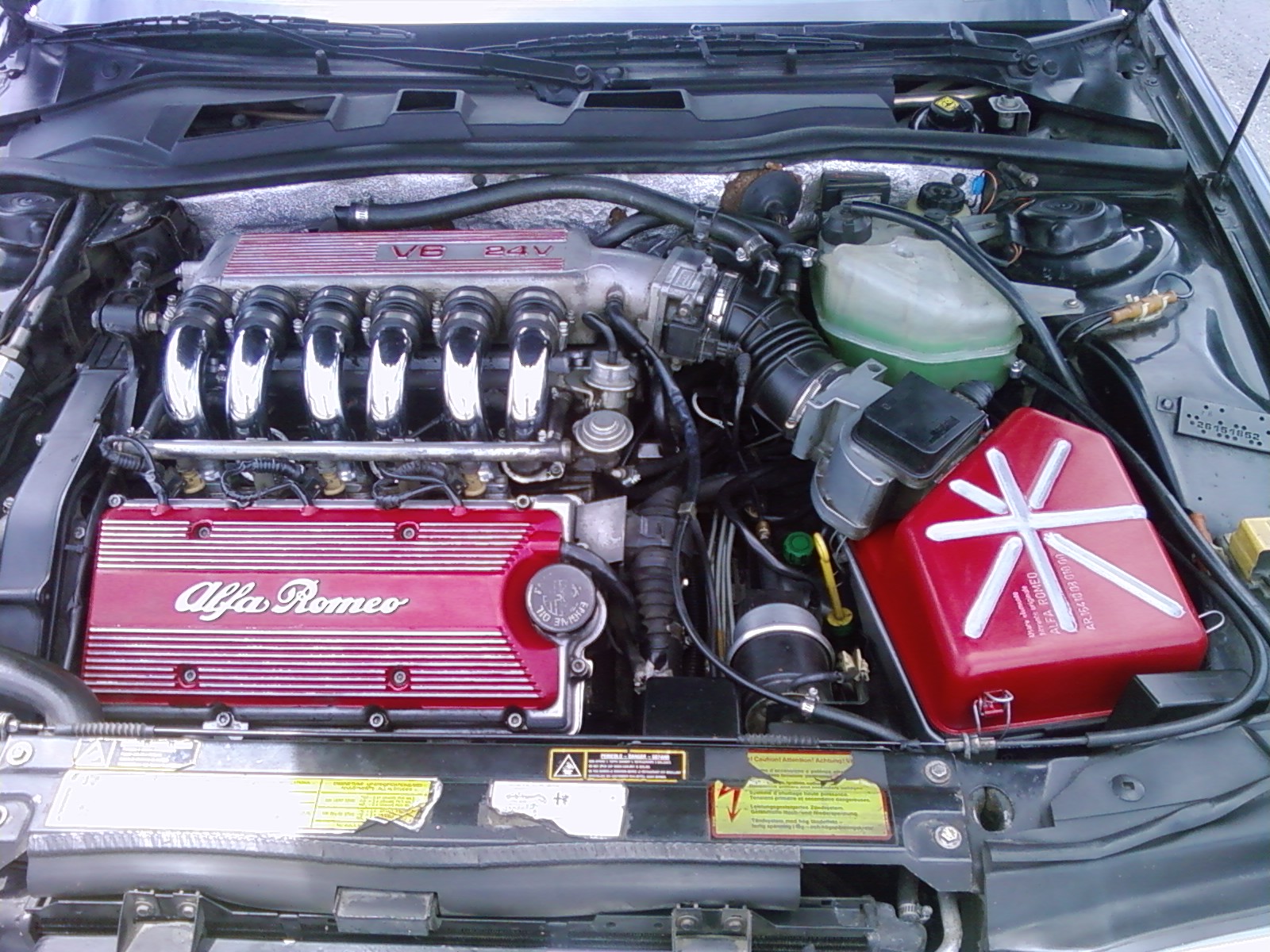 Photo Alfa Romeo 164 1994, moteur