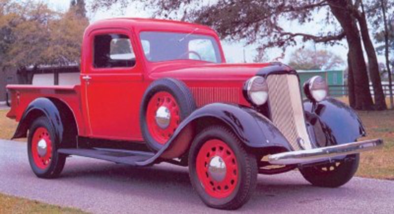 Galerie d'images de Camions Classiques. Le pick-up d'une demi-tonne Dodge KC de 1935 était l'un des