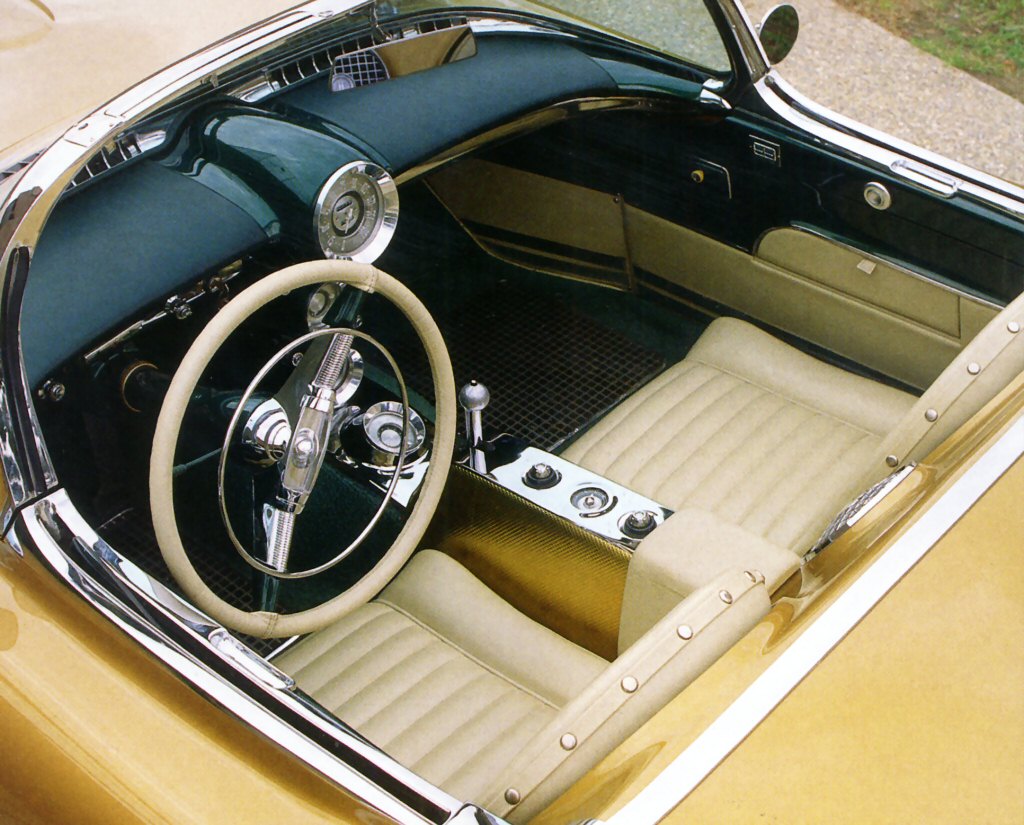 Intérieur du Concept-Car Oldsmobile F 88 1954