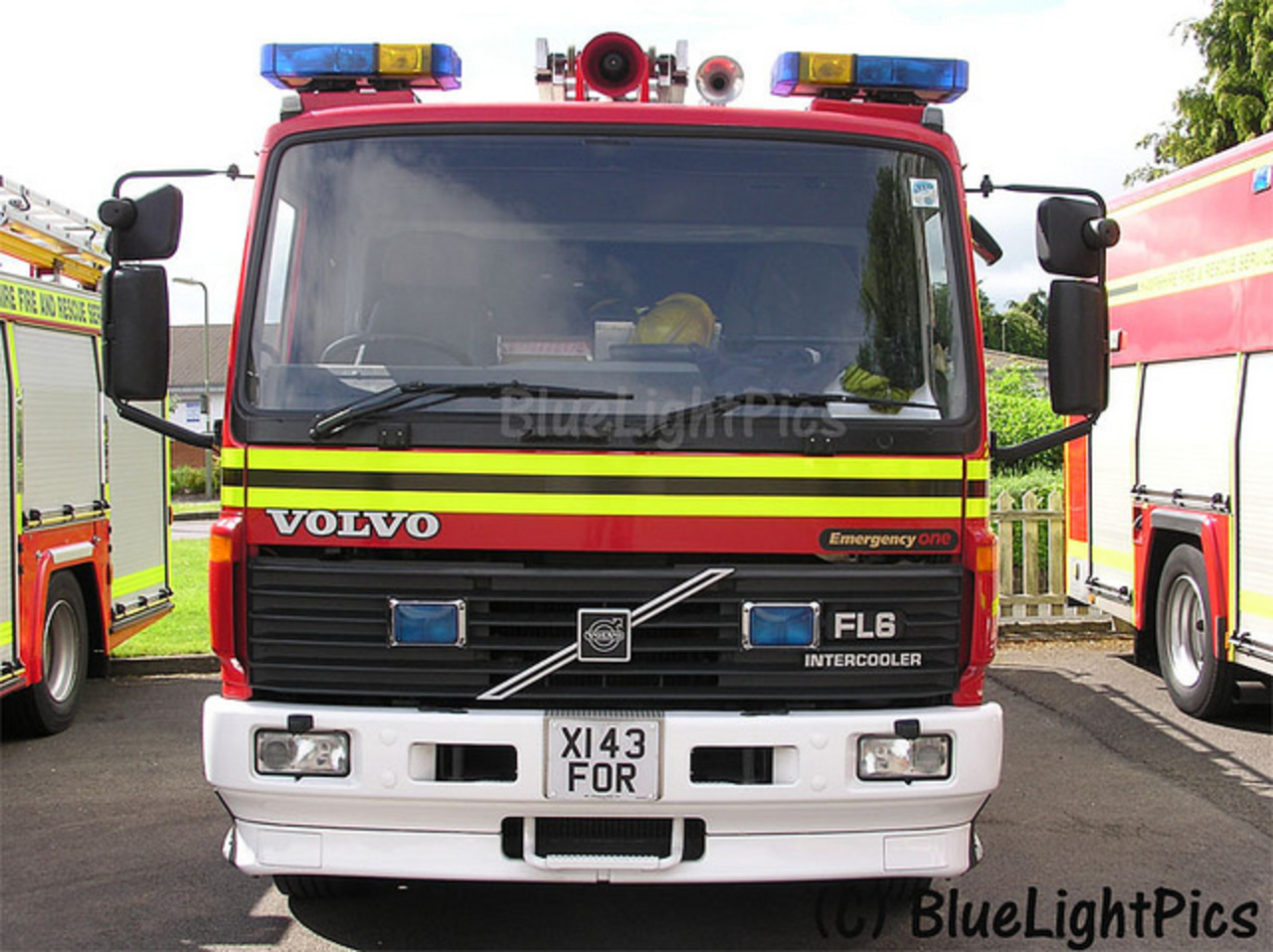 Service d'incendie et de secours du Hampshire - Basingstoke Volvo FL6 14 Réserve d'eau