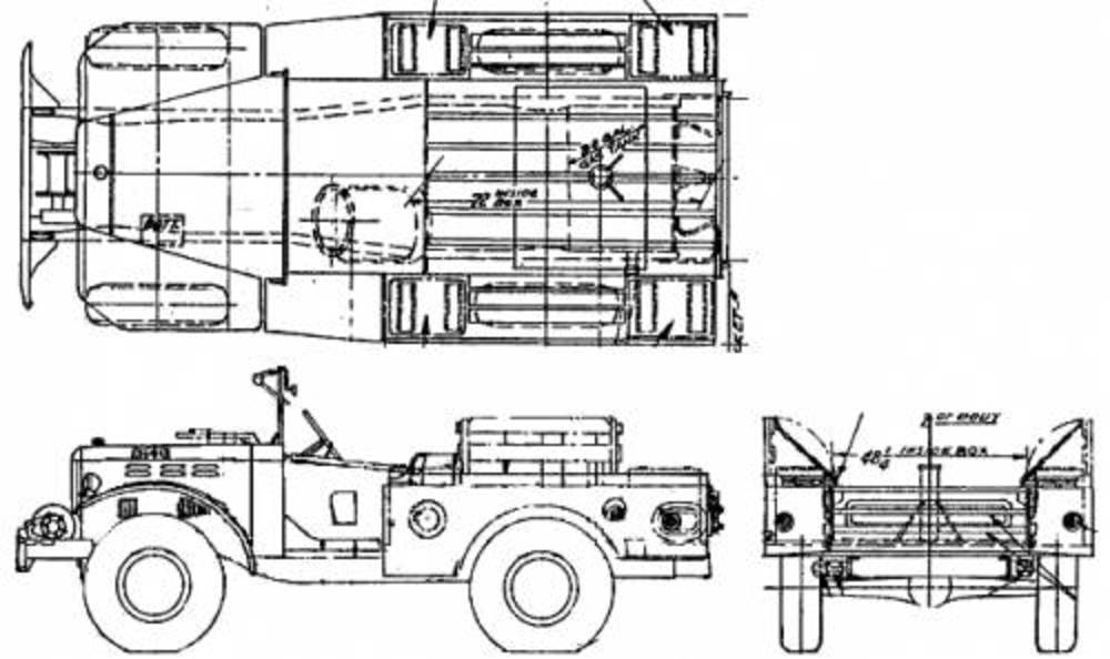 Dodge WC-55. Dimensions de l'image originale : 653 x 389px