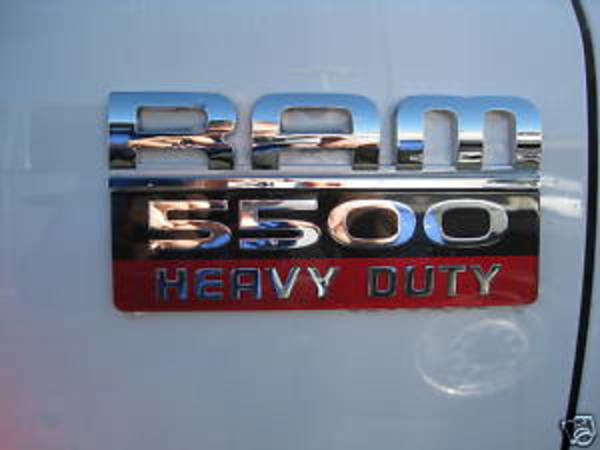 Dodge RAM 5500 Badge Emblème Robuste Autocollant Mopar / eBay