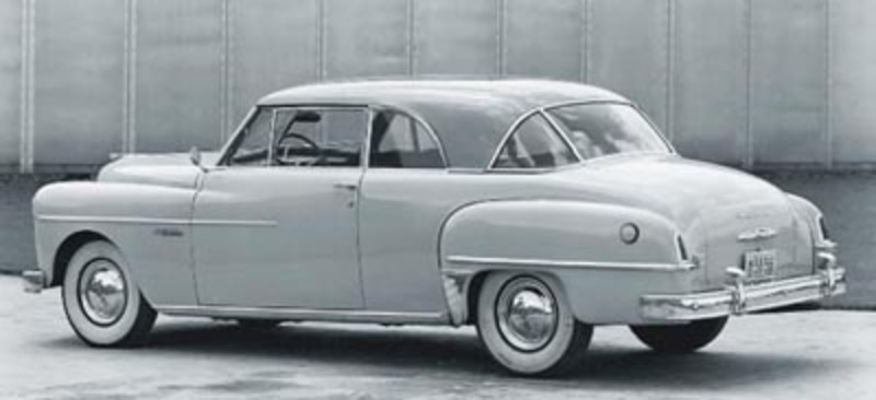 Coupé à toit rigide Dodge Coronet Diplomat 1950. Voir plus de photos de voitures Dodge.