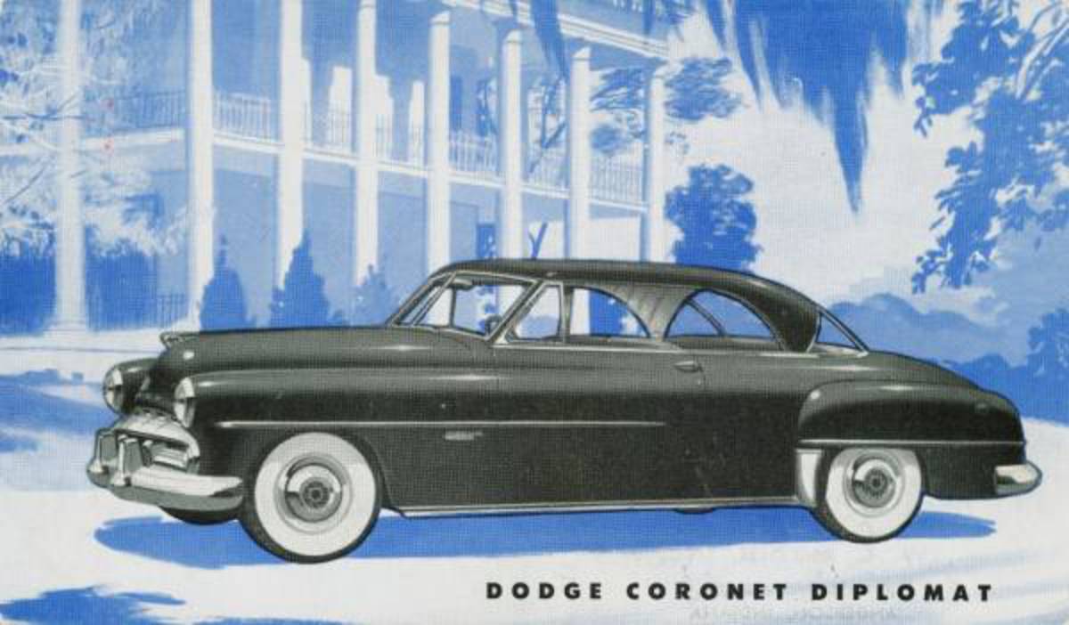 Coupé à toit rigide Dodge Coronet Diplomat - énorme collection de voitures,