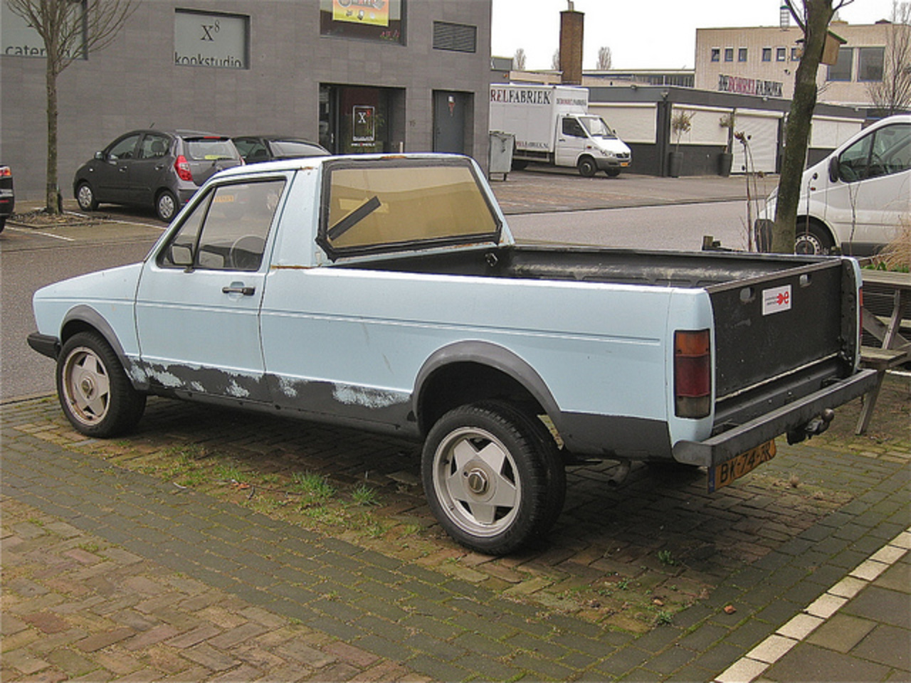 Pick-up diesel VOLKSWAGEN Caddy, 1985. La première génération basée sur la VW Golf