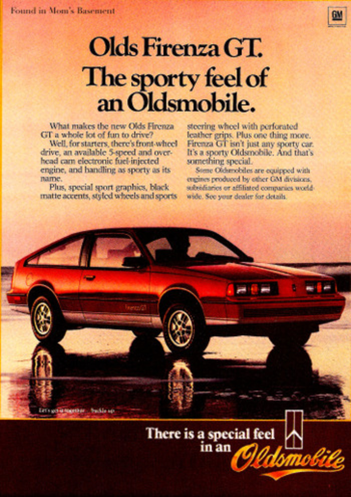 Oldsmobile Firenza GT de 1983: