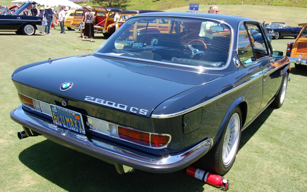 1969 BMW 2800 CS arrière trois quarts