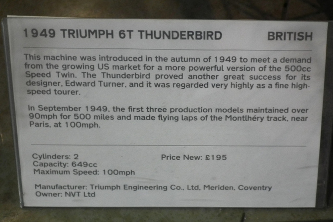 Moto Triumph 6T Thunderbird 1949 / Flickr - Partage de photos!