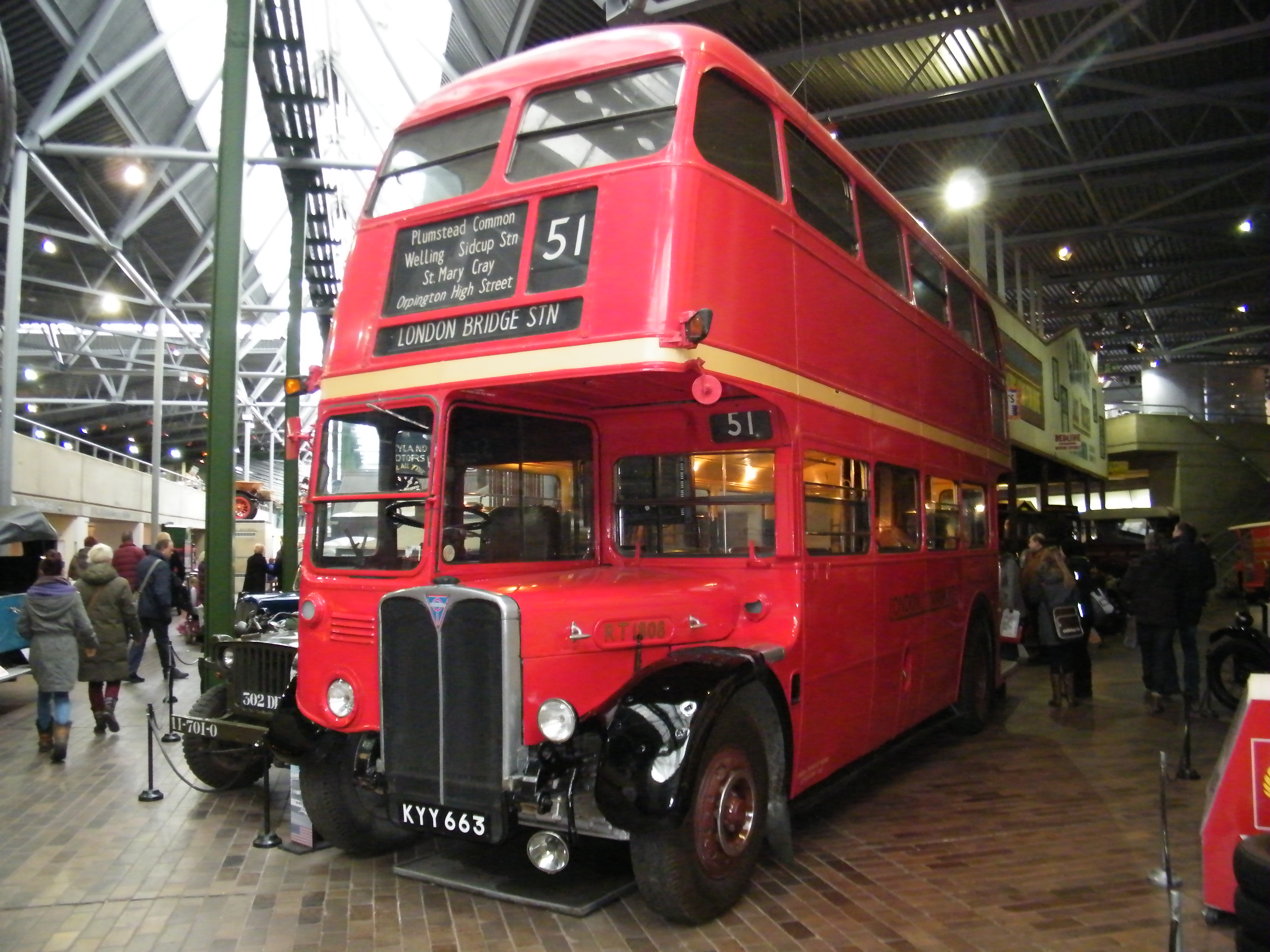 1950 AEC Regent Mk.Bus à impériale III RT - Transport à Londres...