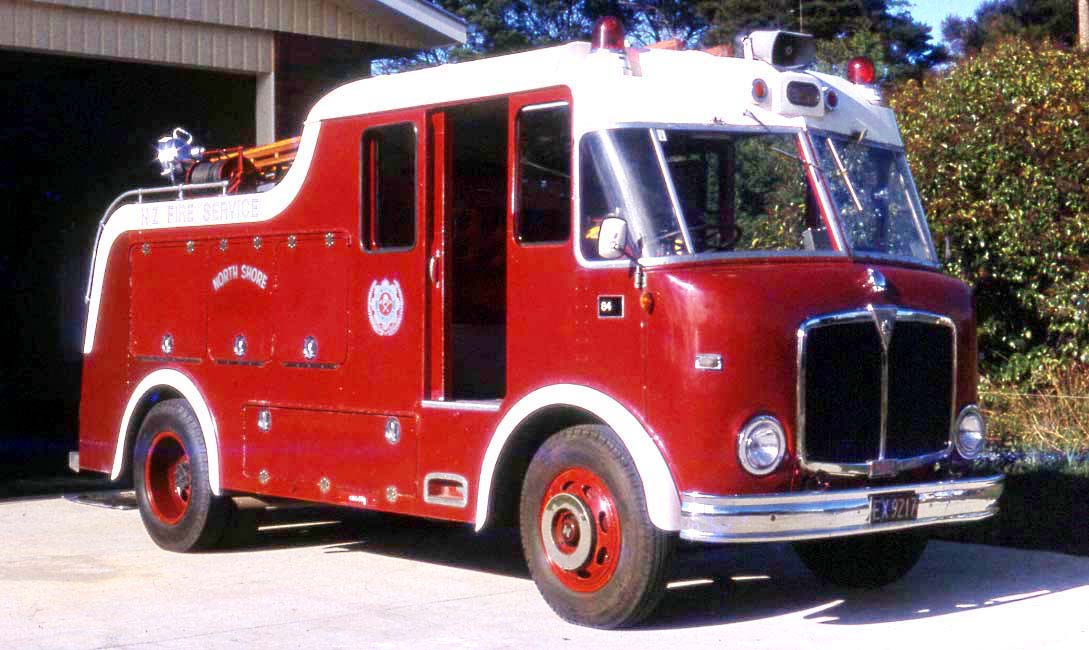 AEC Merryweather / Société Historique des Pompiers d'Auckland