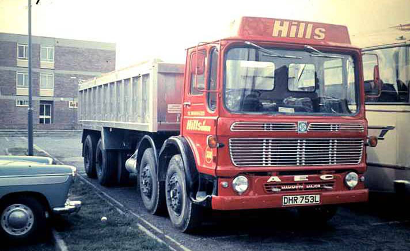 Photos de camions - Collines de Swindon AEC Mammoth Major 8X4 Benne basculante