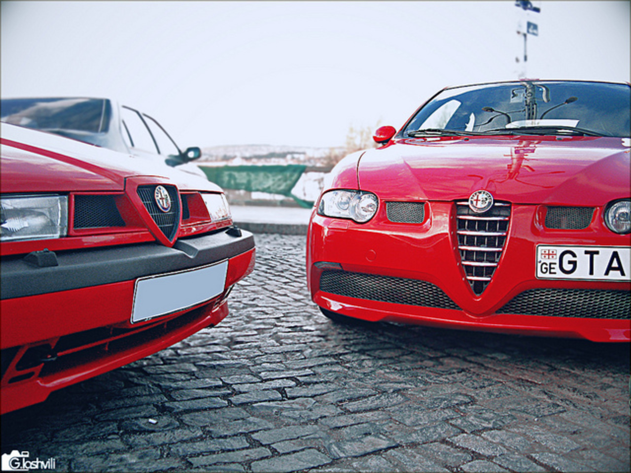 Alfa Romeo 155 Q4 et Alfa Romeo 147 GTA / Flickr - Partage de photos!