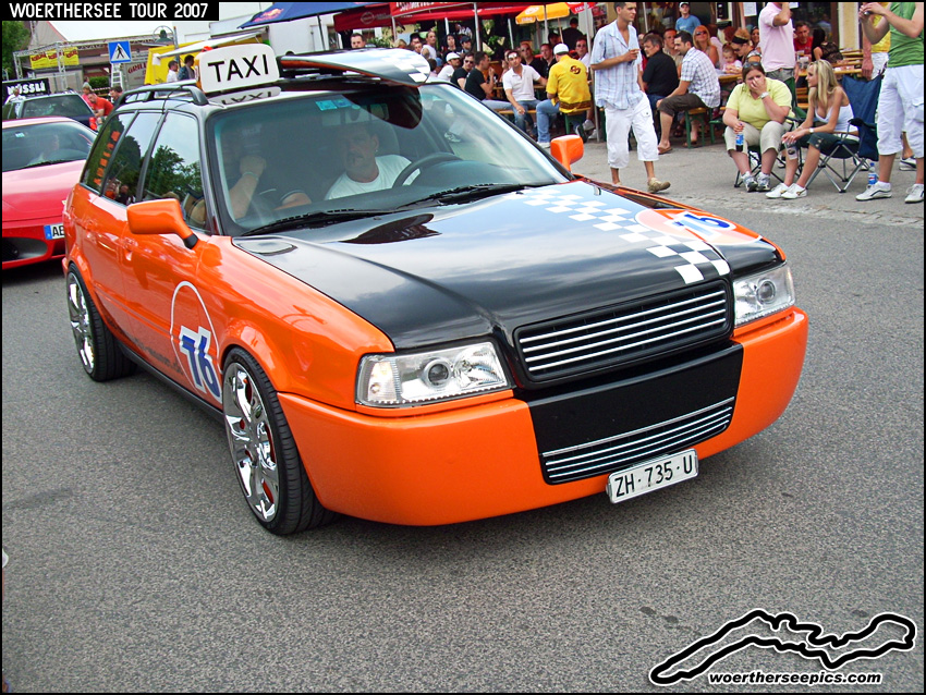 Huiles de course Audi 80 Avant Orange & Black 76 / Flickr - Partage de photos!