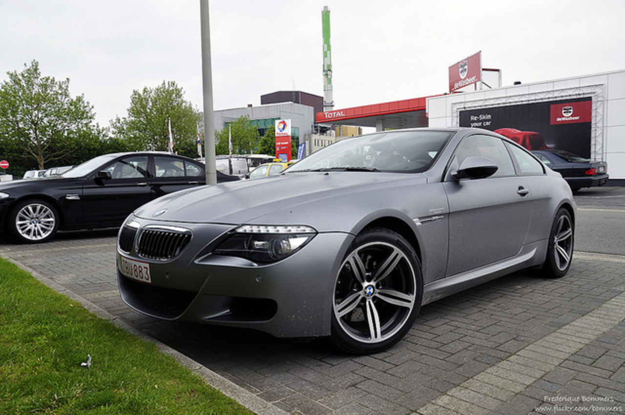 BMW M6 Gris Mat / Flickr - Partage de photos!