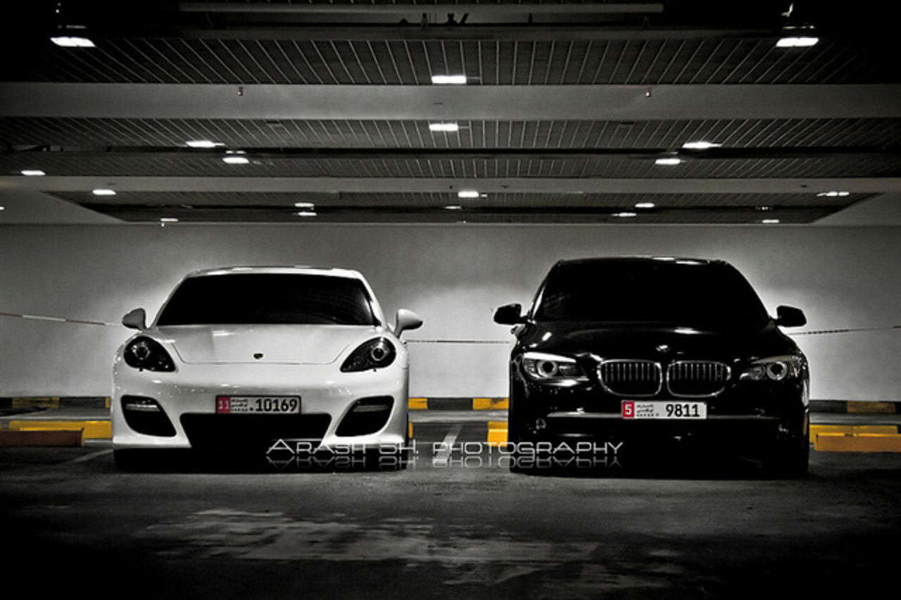 PORSCHE Panamera 4S et BMW 750Li / Flickr - Partage de photos!