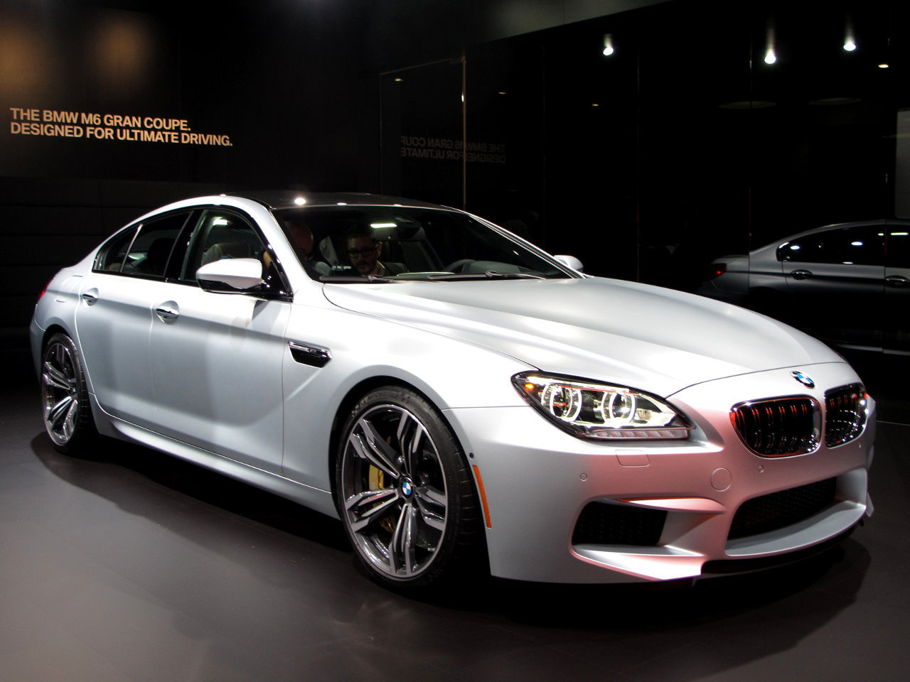 BMW M6 Gran Coupé 2014 au Salon de l'auto de Detroit 2013