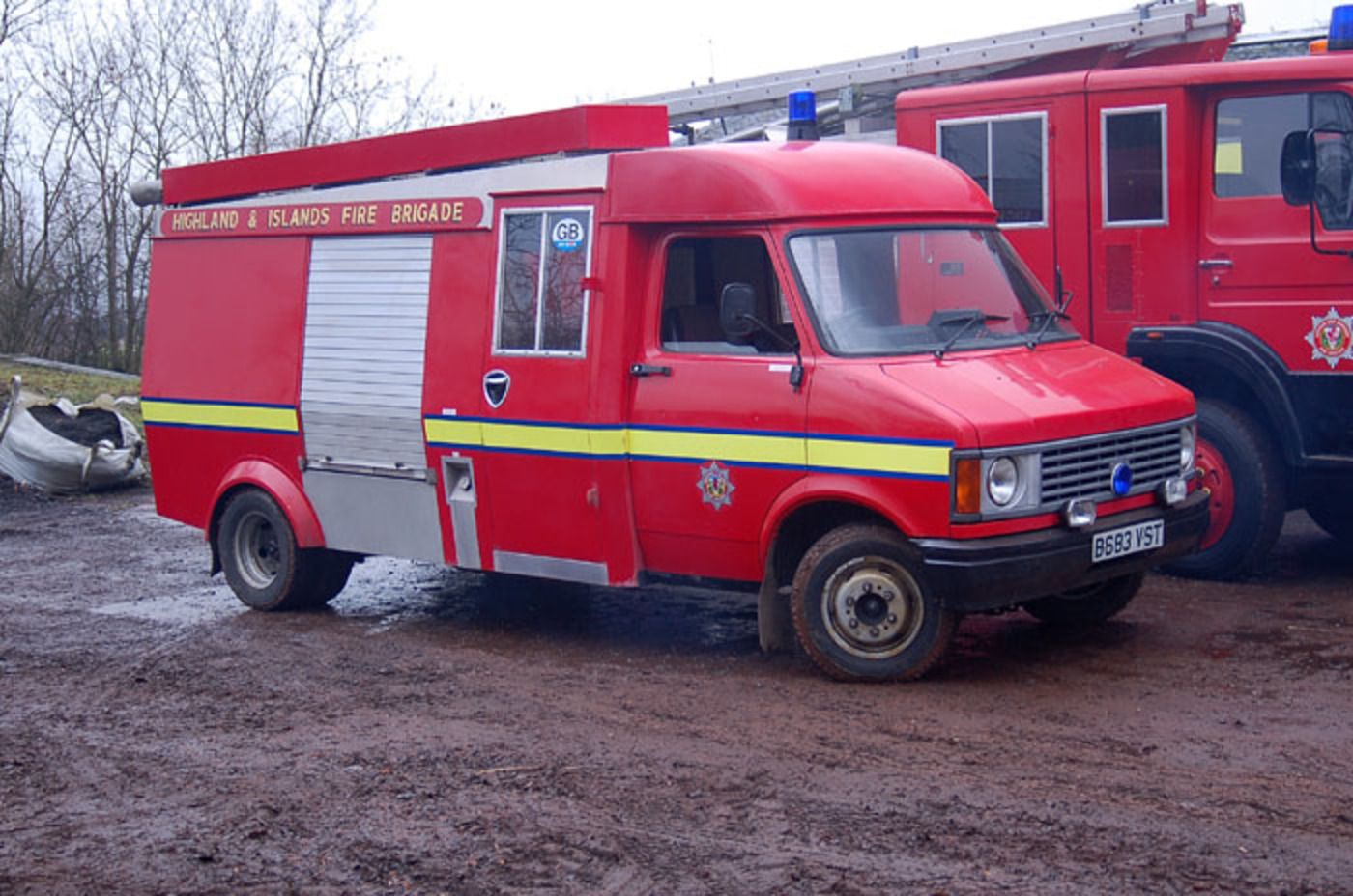Photos de camions de pompiers - Bedford CF2 / Fulton & Wylie LFA