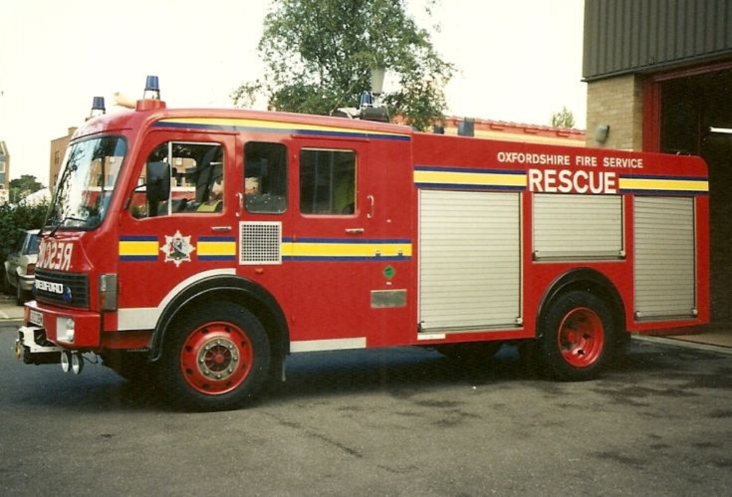 Photos de camions de pompiers - Bedford TL HCB - A RT Oxfordshire D810 OBW