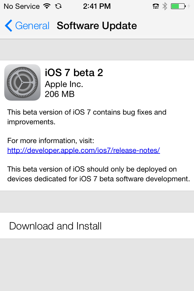 Apple iOS 7: Comment Télécharger Et Installer iOS 7 Beta 2 Sur Votre...