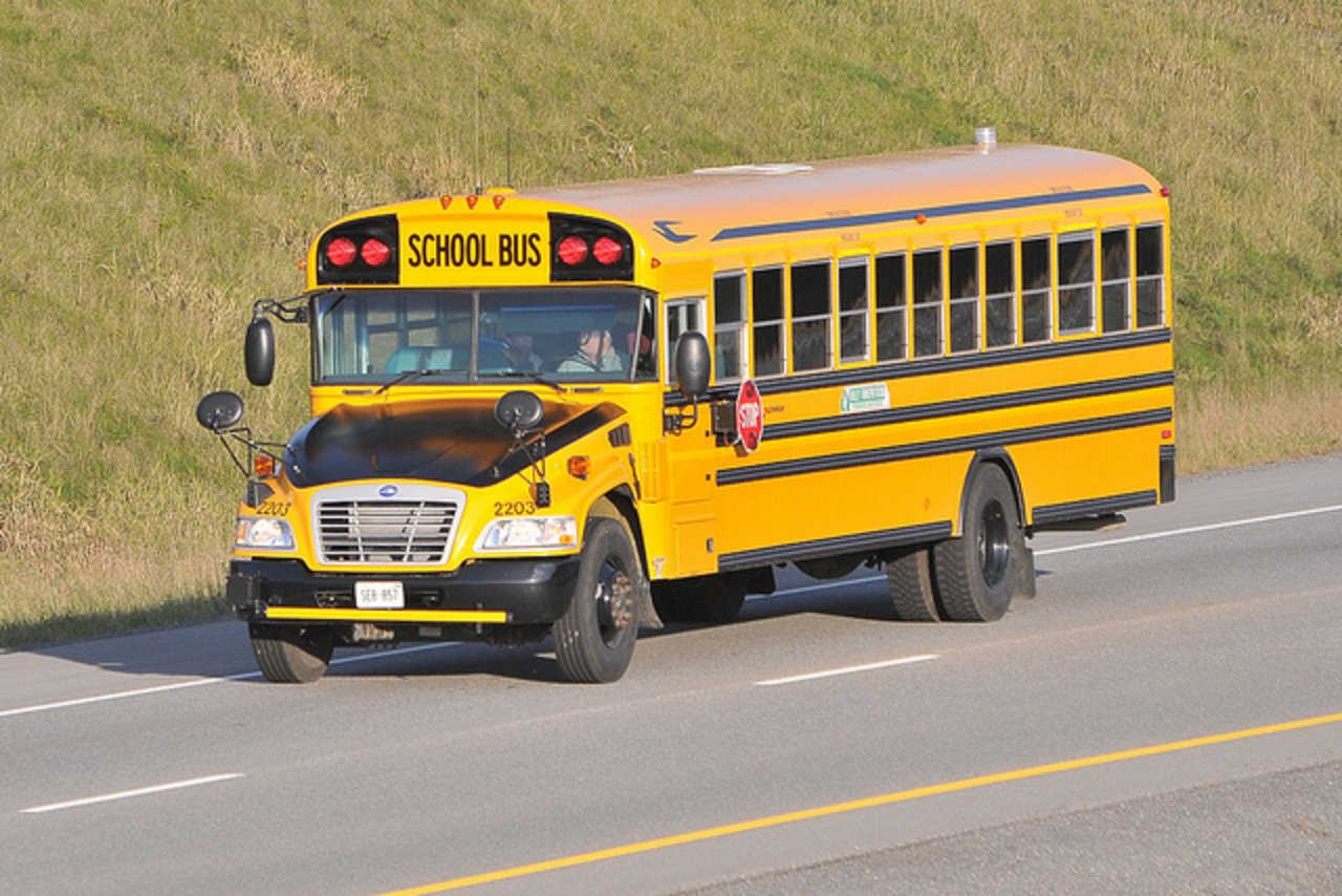 Transport de la vallée 2203 Autobus scolaire Blue Bird Vision Ottawa...