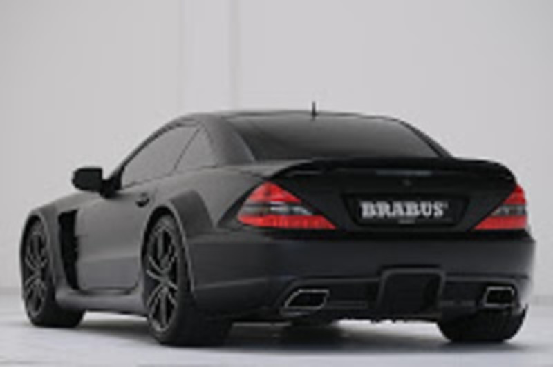 Street Drift : Brabus dévoile une Mercedes SL 65 AMG Noire sur mesure...