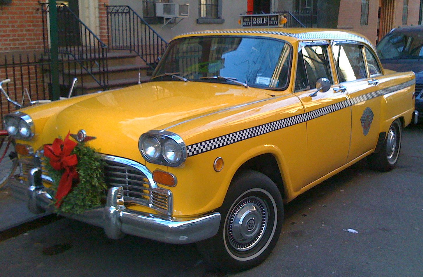 Checker Taxi cab. MotoBurg