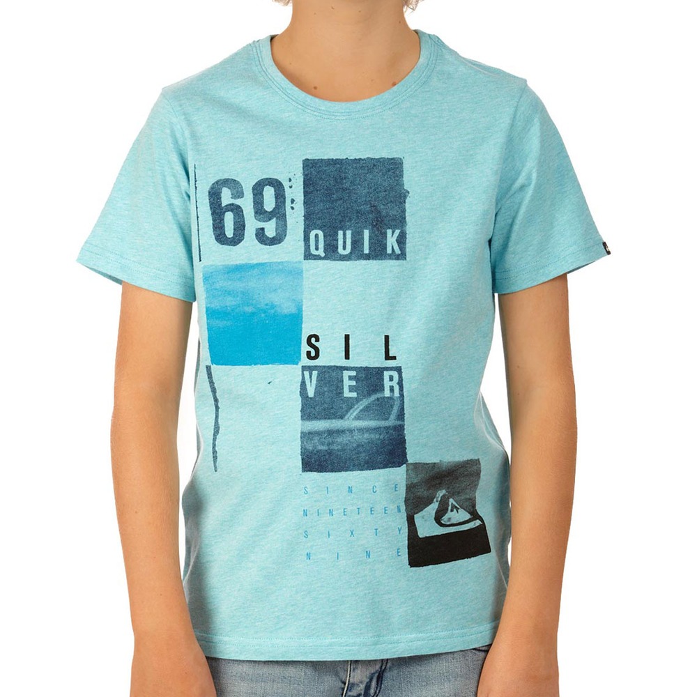 Achetez un T-shirt à carreaux insaisissable pour les jeunes de Quiksilver en Lagon...