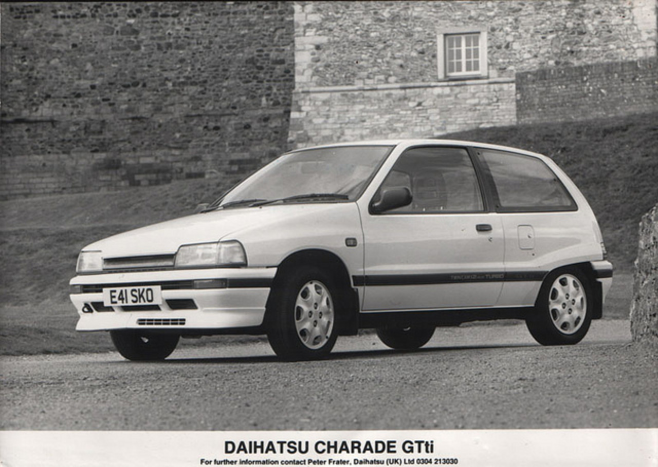 1987/88 Daihatsu Charade GTti Photo de presse / Flickr - Partage de photos!