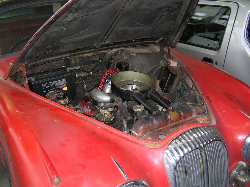 1964 Jaguar Daimler V8 250/2,5 2,5 (155 cui) V8 essence 105 kW 210 Nm