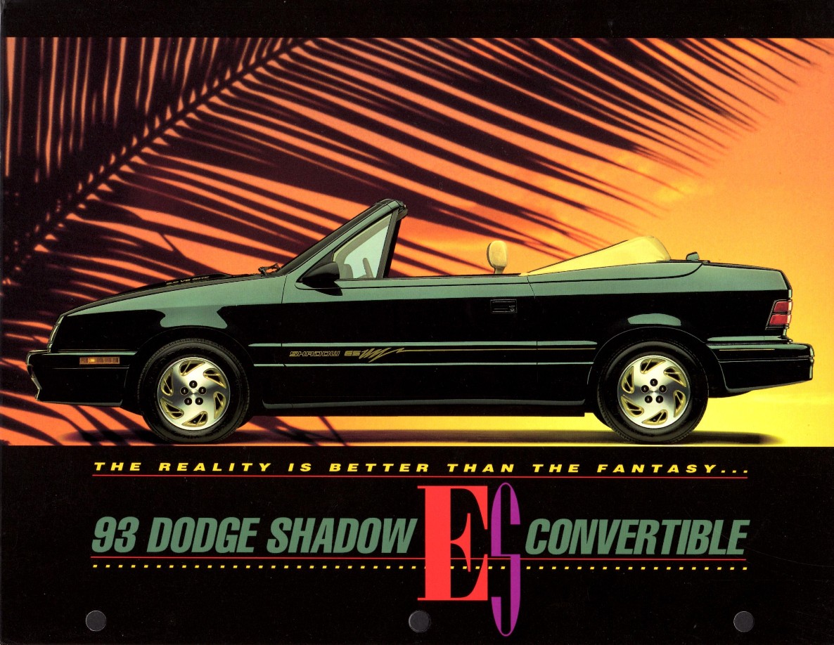 Dodge Shadow ES Cabriolet 1993 / Flickr - Partage de photos!