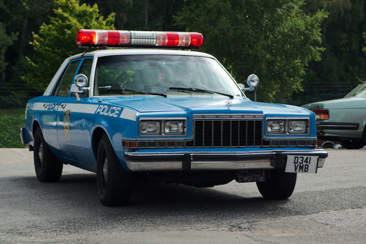 Dodge Diplomat (police) / Flickr - Partage de photos!