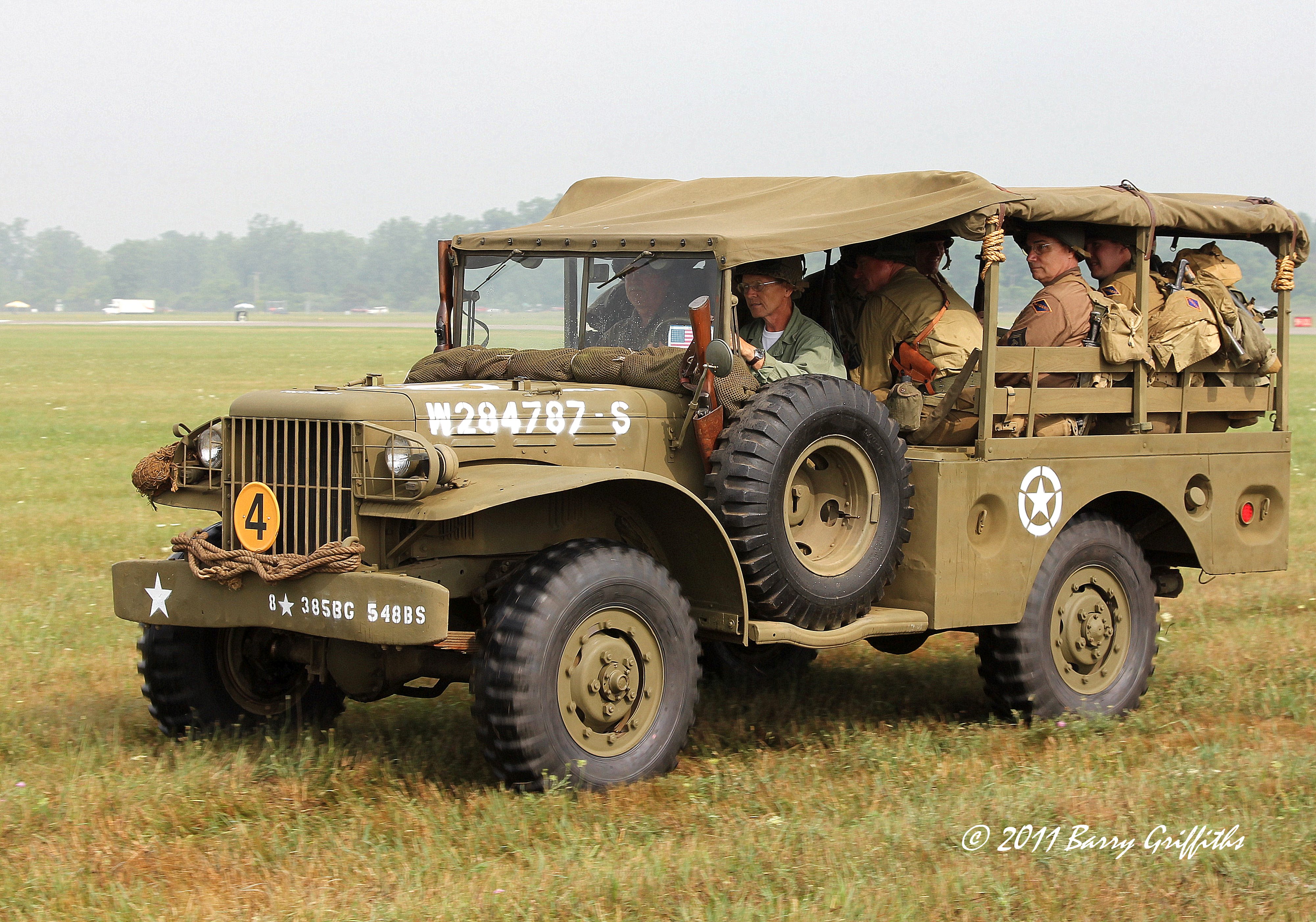 Dodge WC - Camion Cargo Série 51 3/4 tonnes 4x4 US Army WW II Vintage...