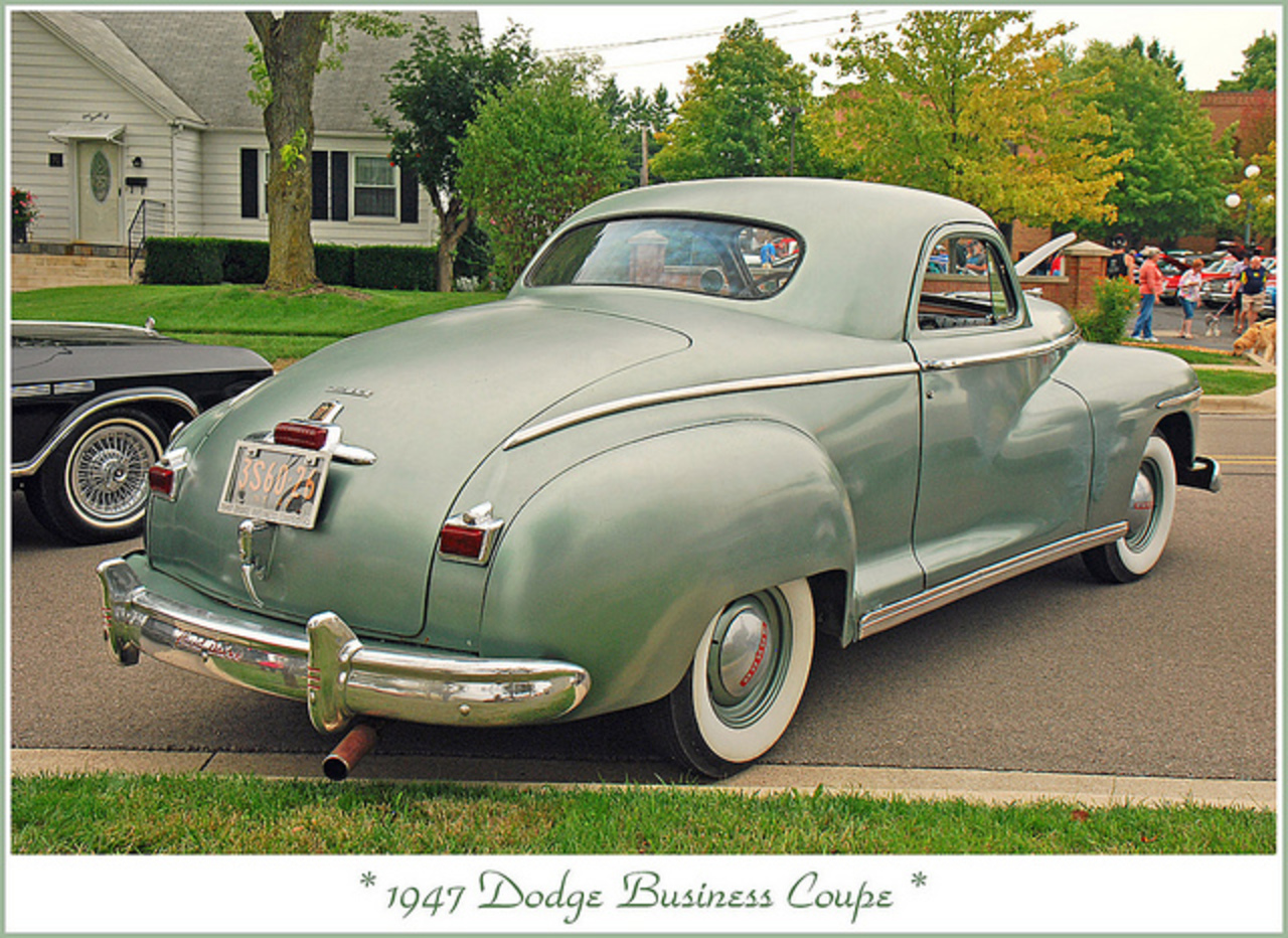 Dodge Business Coupé 1947 / Flickr - Partage de photos!