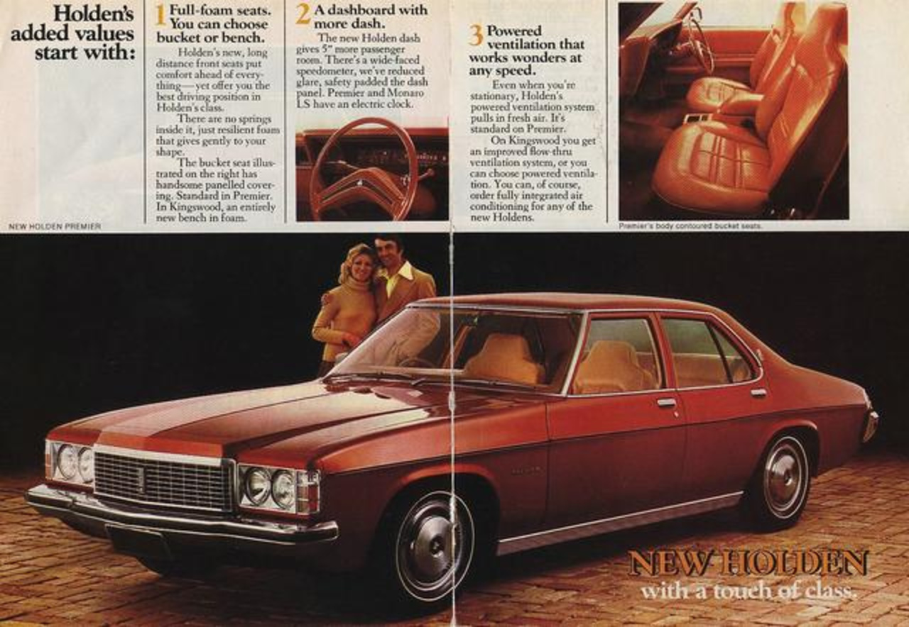 1977 Annonce Premier de Holden HJ - Australie / Flickr - Partage de photos!