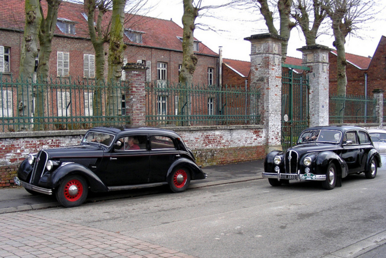 HOTCHKISS Cabourg (1939) et Anjou type 1350 (1950| / Flickr...