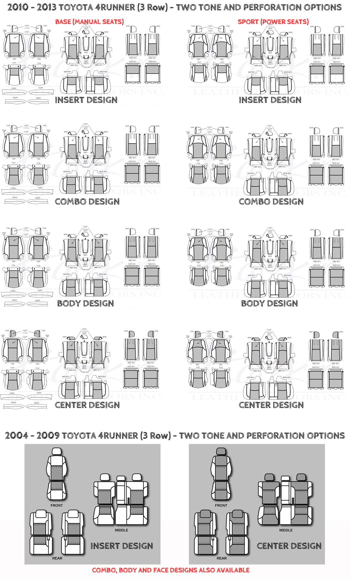Intérieur en cuir Toyota 4runner / Toyota 4Runner - Spécifications, Vidéos...