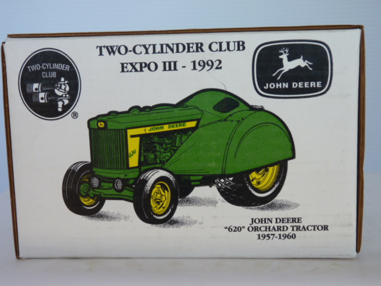 John Deere 620 Tracteur Verger à deux cylindres Club Expo III / J et...